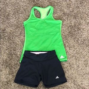 Small Adidas Tights & Top